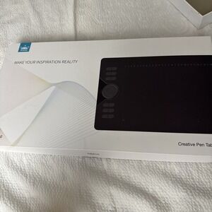 Huion HS610 Drawing Tablet with Stylus, Nibs and Cable